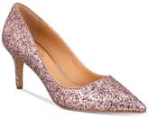 Thumbnail for your product : Badgley Mischka Lyla Glittered Evening Pumps