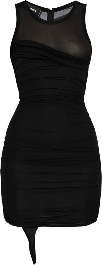 DSQUARED2 Draped Mini Dress