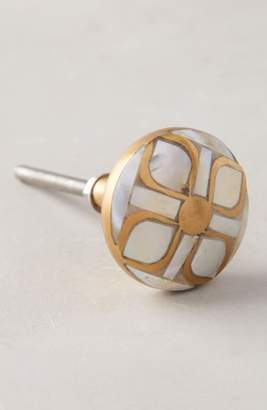 Anthropologie Serpentine Mother of Pearl Knob