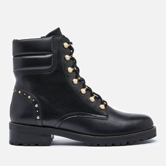 dune patsie d lace up ankle boots