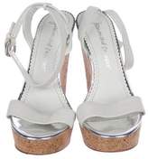 Thumbnail for your product : Jean-Michel Cazabat Leather Wedge Sandals