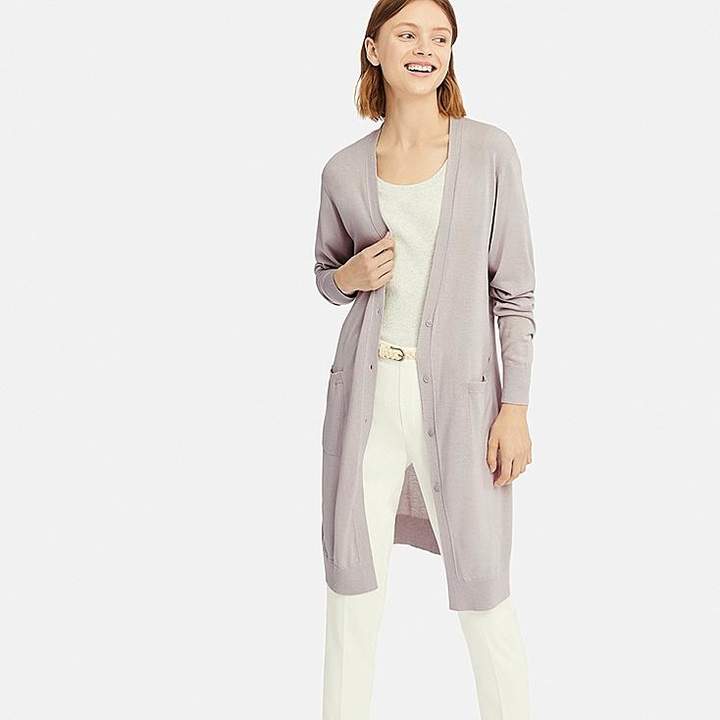 Uniqlo Women's Uv Cut Dolman Sleeve Long Cardigan - ShopStyle Clothes and  Shoes