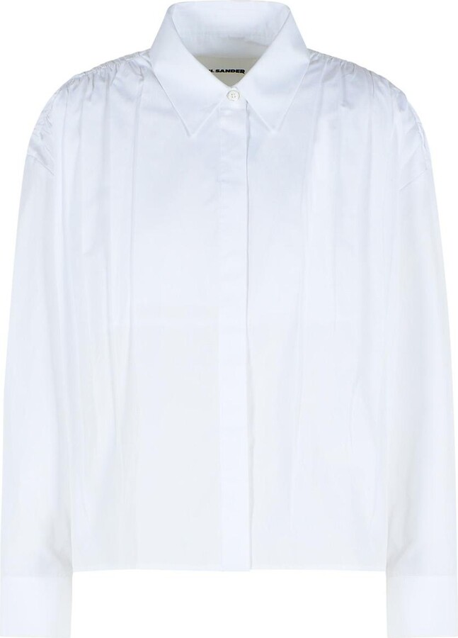 Jil Sander White Cotton Shirt