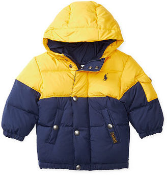 Ralph Lauren Two-Toned Quilted Down Jacket
