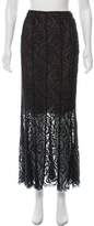 Thumbnail for your product : Chanel Lace Maxi Skirt