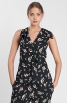 Thumbnail for your product : Marni Front Ruffle Print Top