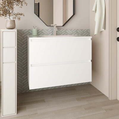 Latitude Run Bathroom Vanity 2 Drawers