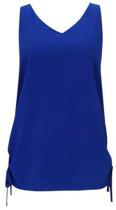 Wallis Blue Drawstring Side Camisole Top