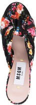 Thumbnail for your product : MSGM 10mm Floral Print Mule Sandals