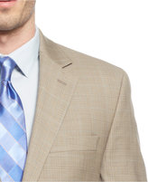 Thumbnail for your product : MICHAEL Michael Kors Suit Tan Sharkskin Plaid Big and Tall
