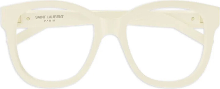 Saint Laurent Eyewear Logo-Plaque Glasses