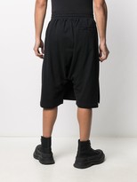 Thumbnail for your product : Kokon To Zai Skirt-Overlaid Drop-Crotch Shorts