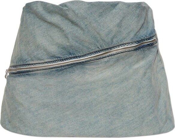 Diesel De-Clot-S1 Short Denim Skirt