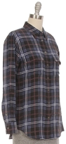 Thumbnail for your product : Equipment Slim Signature Plaid Silk Blouse