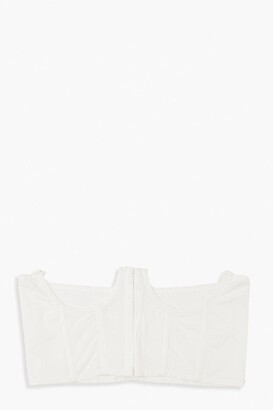 boohoo Plus Structured Cup Detail Corset Belt
