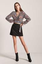 Thumbnail for your product : Forever 21 Faux Suede Mini Skirt