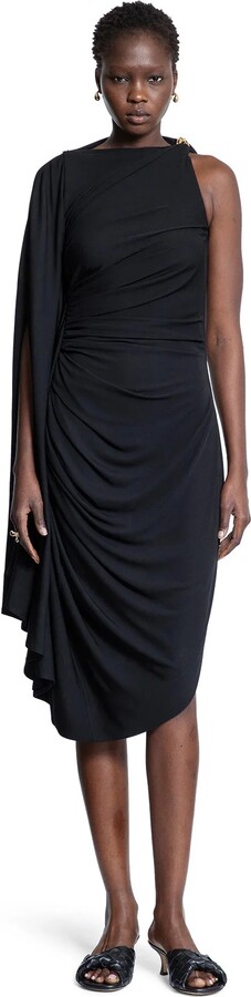 Bottega Veneta Viscose Jersey Draped Dress
