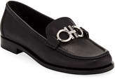 Thumbnail for your product : Ferragamo Rolo Gancini Calfskin Flat Loafer