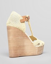 Thumbnail for your product : Tory Burch Platform Wedge Sandals - Carina