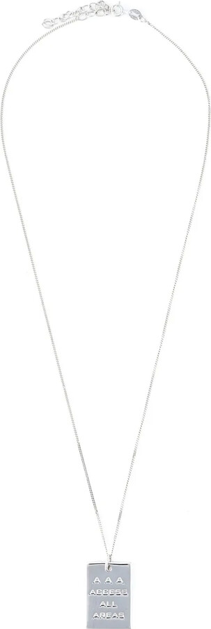 'AAA Pass' necklace