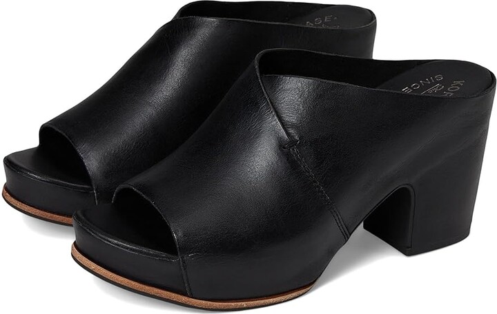 Kork-Ease Stowe Women's Shoes Black 1 : 6 M, Leather
