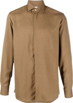 Thumbnail for your product : Caruso Long-Sleeve Lyocell Shirt
