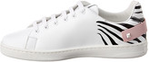 Thumbnail for your product : Valentino Vlogo Backnet Leather Sneaker