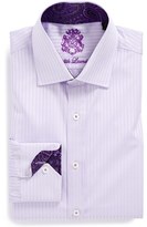 Thumbnail for your product : English Laundry Trim Fit Stripe Dress Shirt