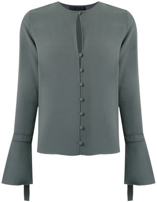 Talie Nk - buttoned shirt - women - Acetate/Viscose - 44