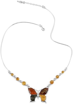 Teardrop Shape 17g 925 Sterling Silver Unique Jewelry Gemstone Pendant 492 Genuine Amber Handmade Lemon Opaque with White