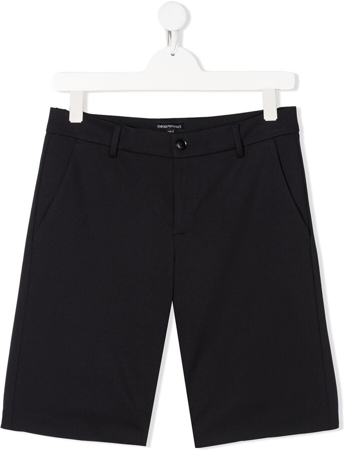 kids armani shorts
