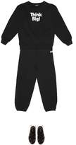 Thumbnail for your product : Balenciaga Kids Kids' cotton-blend trackpants