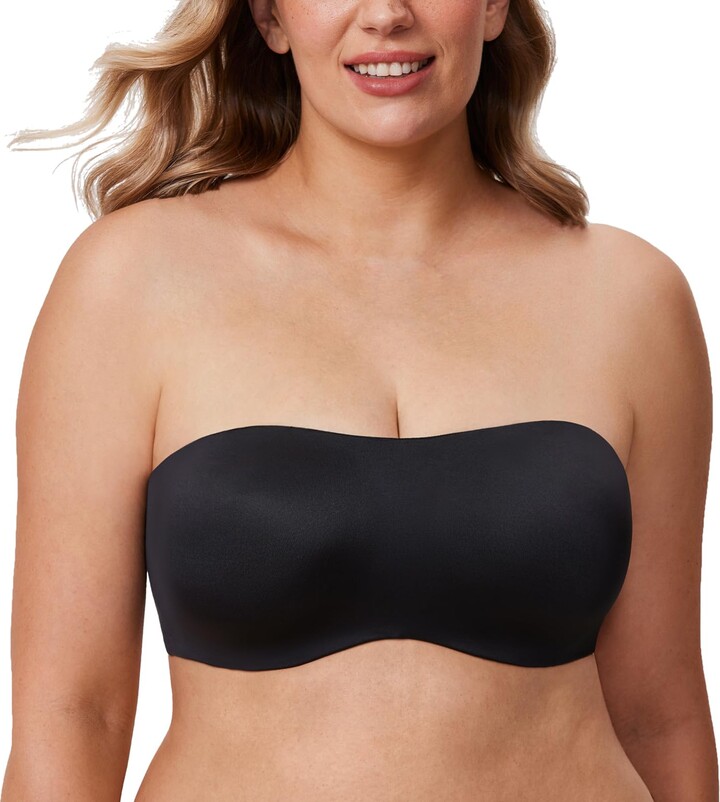 AISILIN Women's Strapless Bras Bandeau Underwire Minimiser for Bigger