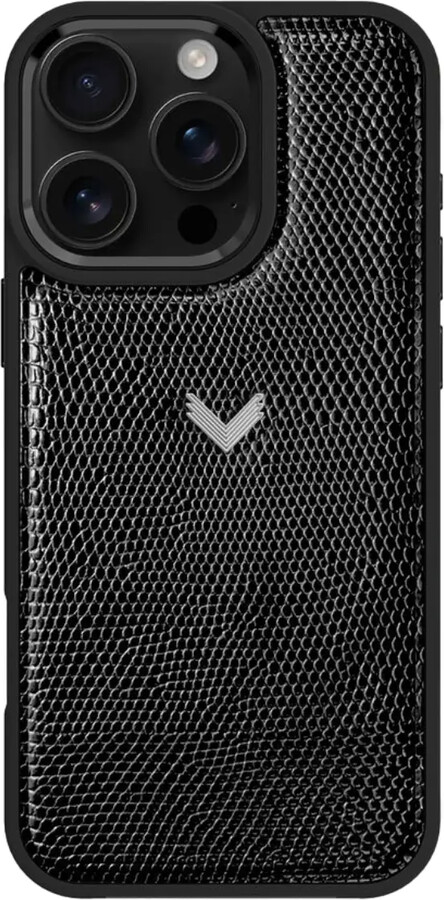 VELANTE lizard-texture iPhone 16 Pro Max case
