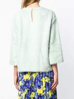 Thumbnail for your product : Rochas furry loose blouse