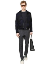 Thumbnail for your product : Valentino Camouflage Patchwork Wool Jacket