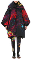 Thumbnail for your product : Yohji Yamamoto Oversized printed silk coat