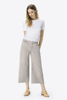 Thumbnail for your product : J Brand Liza Mid-Rise Culotte in Pale Ash