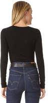 Thumbnail for your product : Cosabella Bisou Deep V Thong Bodysuit