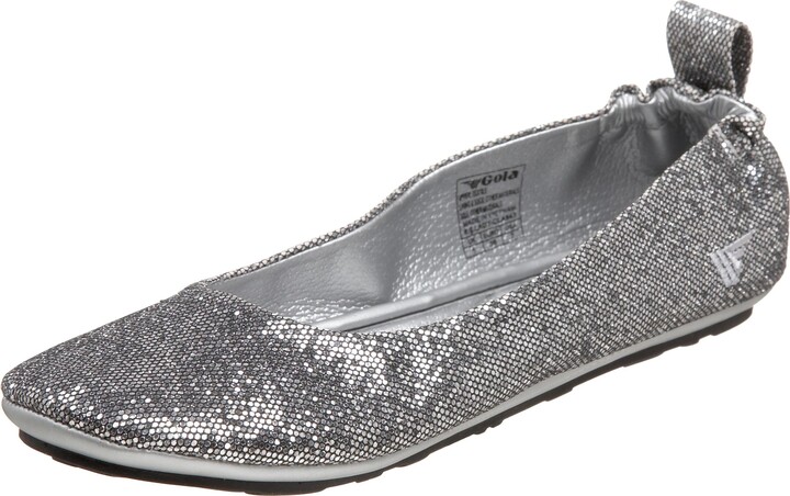 chaussures femme Gola Delta Metallic argent silver women shoes prix neuf 65 € 