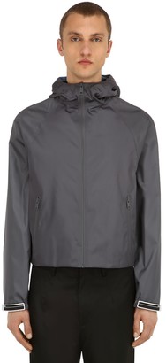Prada Hooded Nylon Gabardine Jacket ShopStyle