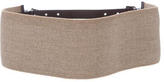 Thumbnail for your product : Giambattista Valli Leather-Trimmed Canvas Belt