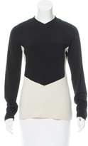 Thumbnail for your product : Narciso Rodriguez Two-Tone Long Sleeve Top w/ Tags