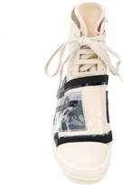 Thumbnail for your product : Rick Owens photographic front-strap sneakers