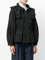 Thumbnail for your product : Jil Sander Navy oversize drawstring waist jacket