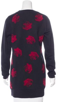 Opening Ceremony Floral Patterned Crew Neck Sweatshirt