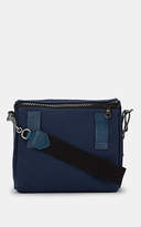 Thumbnail for your product : Il Bisonte Men's Leather-Trimmed Canvas Messenger Bag - Blue