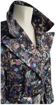Thumbnail for your product : Dries Van Noten Multicolour Silk Coat