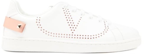 white and gold trainers womens