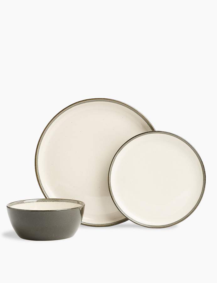 Marks and Spencer 12 Piece Amberley Stoneware Crockery Set ShopStyle